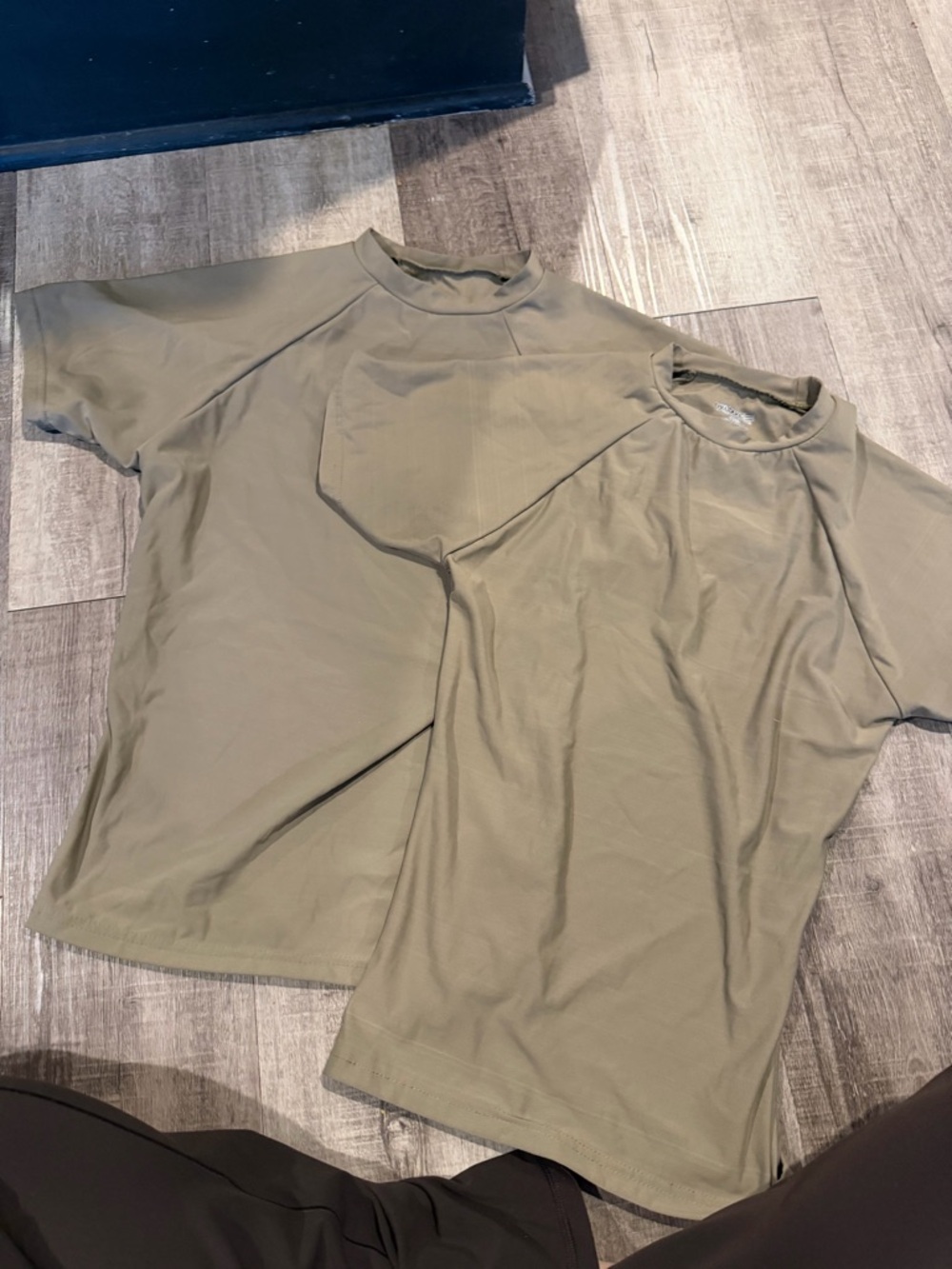 Two DRI-DUKE moisture control Crewneck Tees